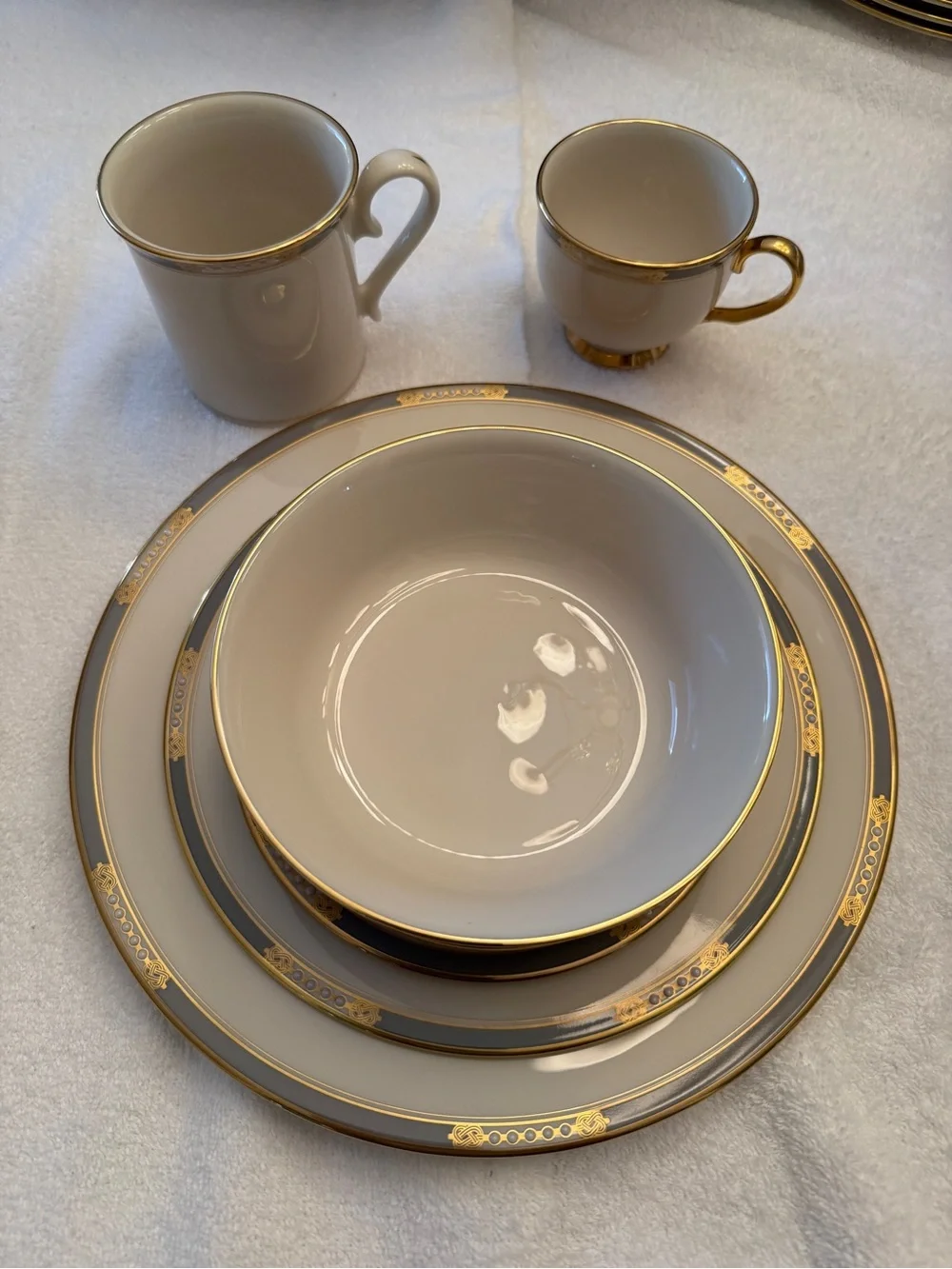 Lenox White Porcelain Plate from Presidential Collection